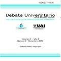 Debate Universitario 
