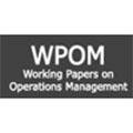 WPOM - Working Papers on Operations Management 