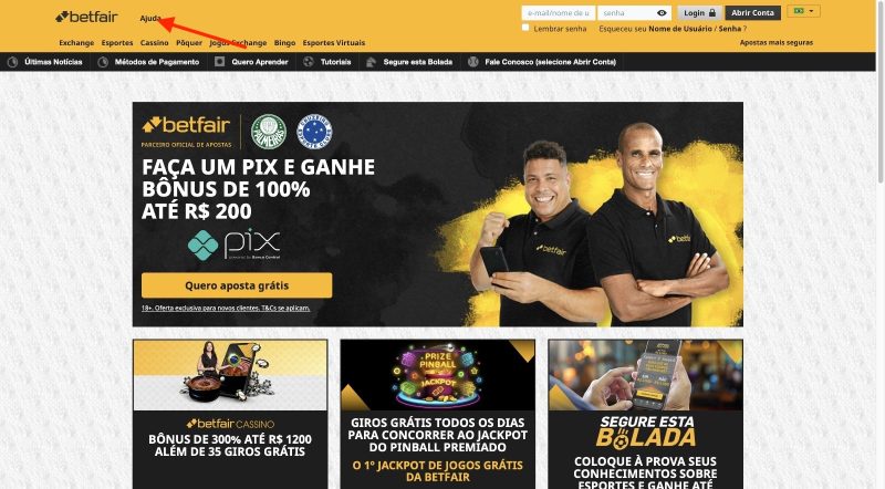 Betfair atención al cliente chat