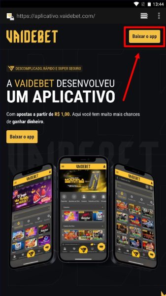 Vai de Bet android app 3