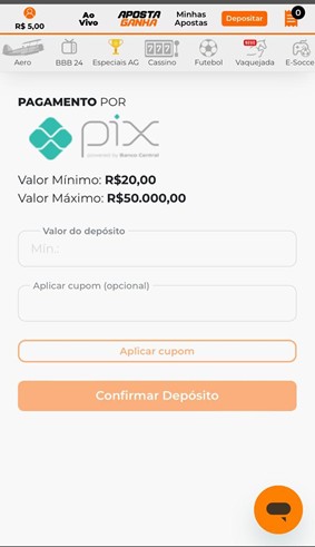 Bônus do Aposta Ganha App 3