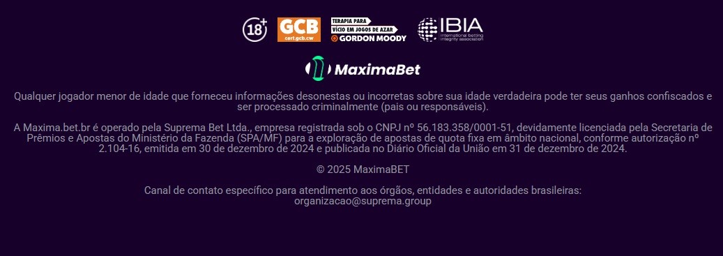 Maximabet confiável