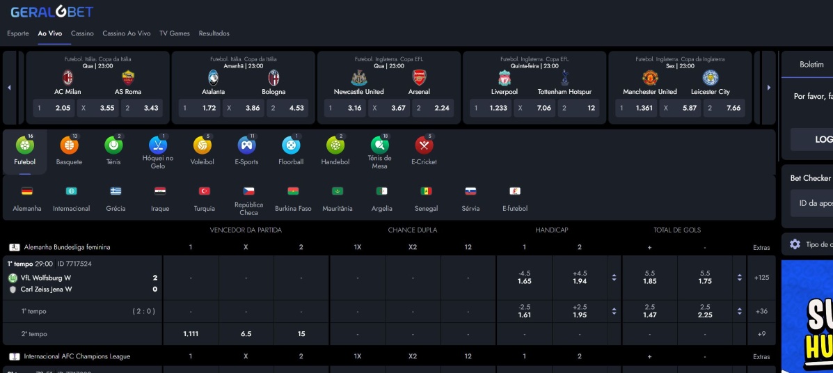 geralbet ao vivo