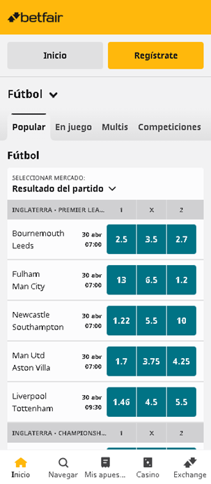 Apuestas de fútbol en México