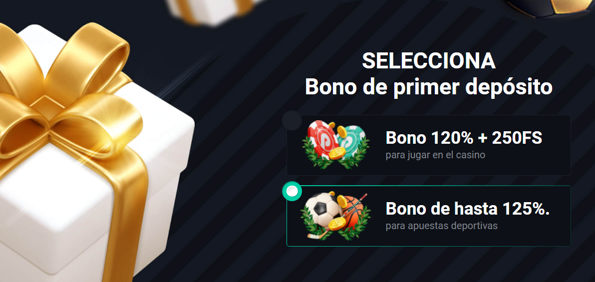 Oferta de bienvenida del primer depósito para deportes y casino en pin-up apuestas