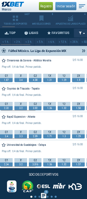  Apuestas a la Liga de Expansión MX