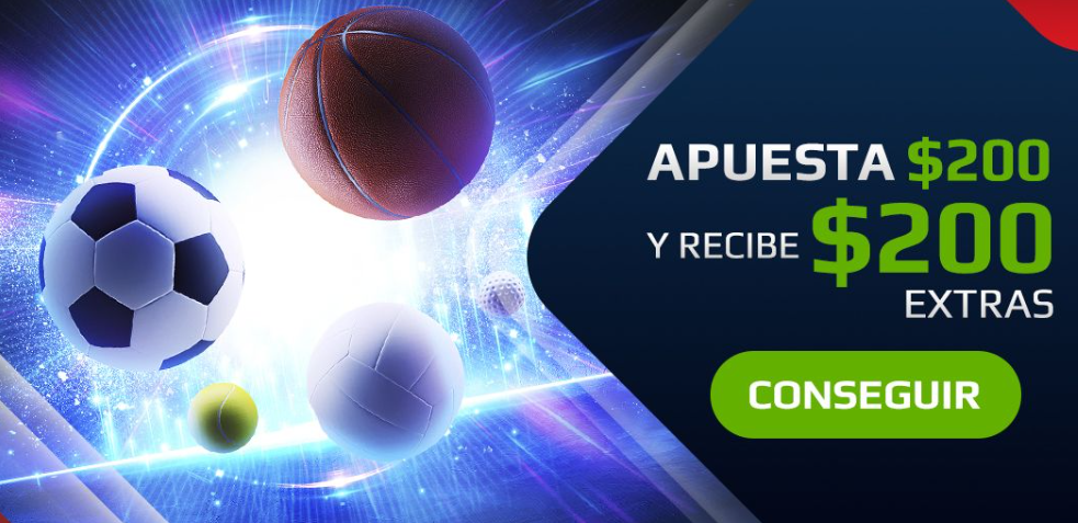 Se muestra el de 1 Apuesta en efectivo  $200 y recibe $200 extras Netbet